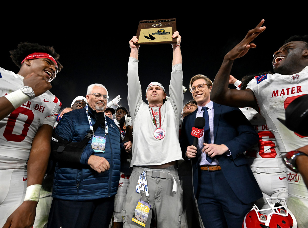 Mater Dei vs St John Bosco CIF Southern Section D1 Final November 24, 2023 Photo-Heston Quan39